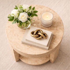 Travertine Stone Table