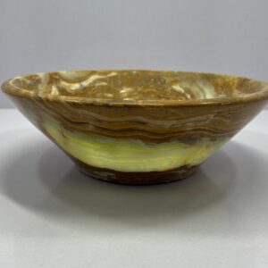 Multi Green Marble V-Shape Bowl