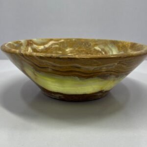 Multi Green Marble V-Shape Bowl