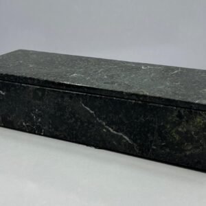 Handcrafted Black Zebra Marble Jewelry Box