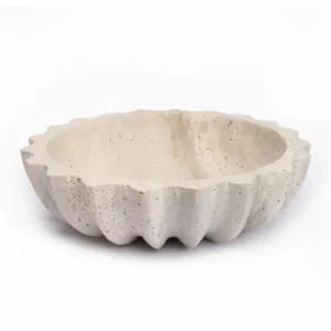 Vintage Travertine Bowl