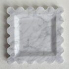 White Marble Fluted Tray – Luxury Decorative & Serving Tray