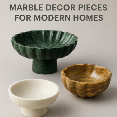 Handcrafted Marble Décor