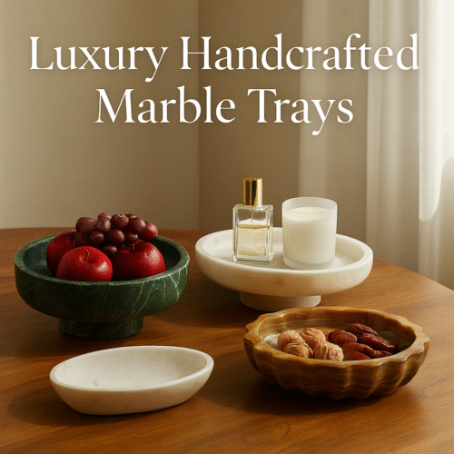 Handcrafted Marble Trays