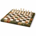 Multi Marble and White Marble Chess Board