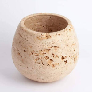Travertine Stone Jar