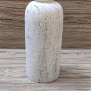 Travertine Bottle Vase